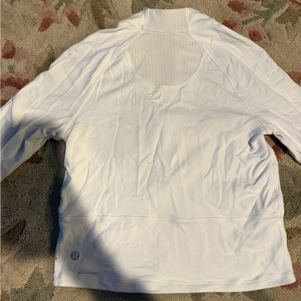 Lululemon quarter zip cropped pullover - Picture 3 of 3